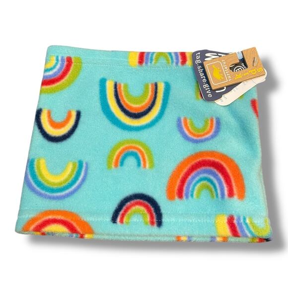 Turtle Fur Neck Warmer Gaiter Kids 3-6 Years Playful Prints Fleece Single Layer - Picture 2 of 11